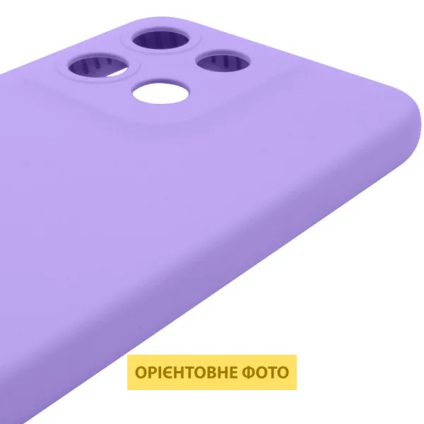 Чохол Silicone Cover Lakshmi Full Camera (AAA) для Motorola Moto G15 4G — Бузковий — фото 1 Чохол Silicone Cover Lakshmi Full Camera (AAA) для Motorola Moto G15 4G — Бузковий — фото 1