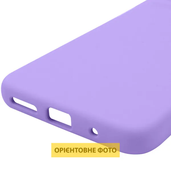 Чохол Silicone Cover Lakshmi Full Camera (AAA) для Motorola Moto G15 4G — Бузковий — фото 2 Чохол Silicone Cover Lakshmi Full Camera (AAA) для Motorola Moto G15 4G — Бузковий — фото 2