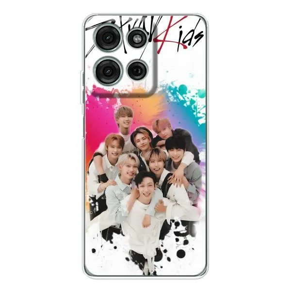 Чехол с принтом «Stray Kids» для Motorola Moto G15