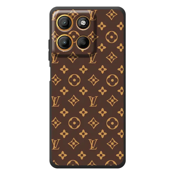 Чехол с принтом «фон LOUIS VUITTON» для Motorola Moto G17 Power