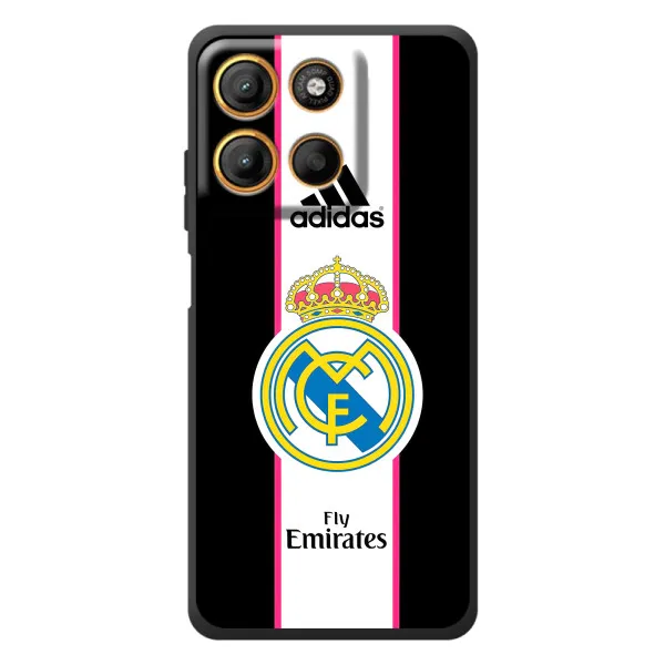Чехол с принтом «Лого Real Madrid» для Motorola Moto G17 Power