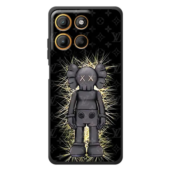 Чехол с принтом «Bearbrick LV» для Motorola Moto G17