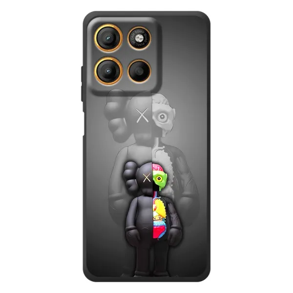 Чехол с принтом «Тело Bearbrick» для Motorola Moto G17