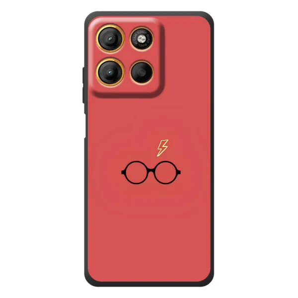 Чохол з принтом «шрам та окуляри» для Motorola Moto G17