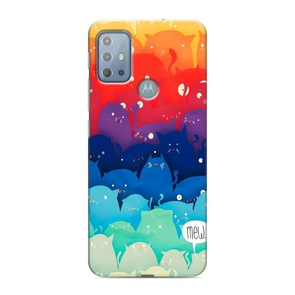 Чехол с принтом «Mew» для Motorola MOTO G20