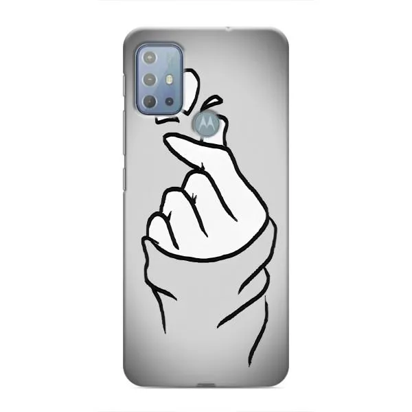 Чехол с принтом «Значок Love» для Motorola MOTO G20