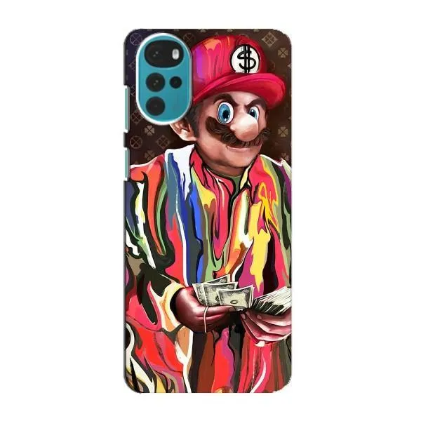 Чехол с принтом «Mario LV» для Motorola MOTO G22