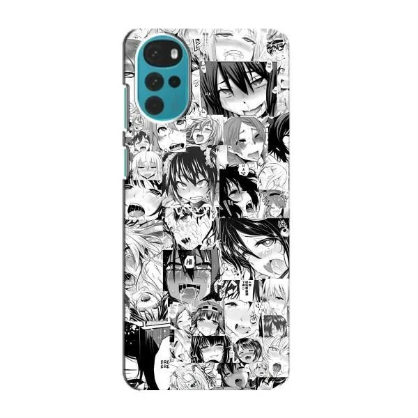 Чехол с принтом «Ahegao manga» для Motorola MOTO G22