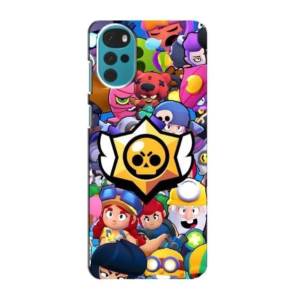 Чехол с принтом «Лого Brawl Stars» для Motorola MOTO G22
