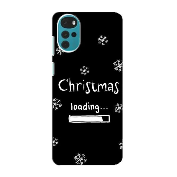 Чехол с принтом «Christmas loading» для Motorola MOTO G22