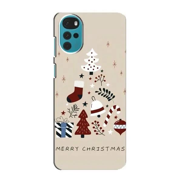 Чехол с принтом «Merry Christmas» для Motorola MOTO G22