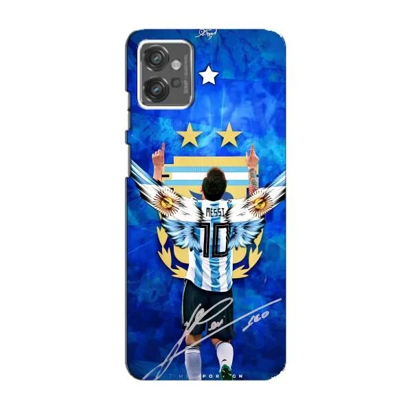 Чехол с принтом «Месси сборная» для Motorola MOTO G23