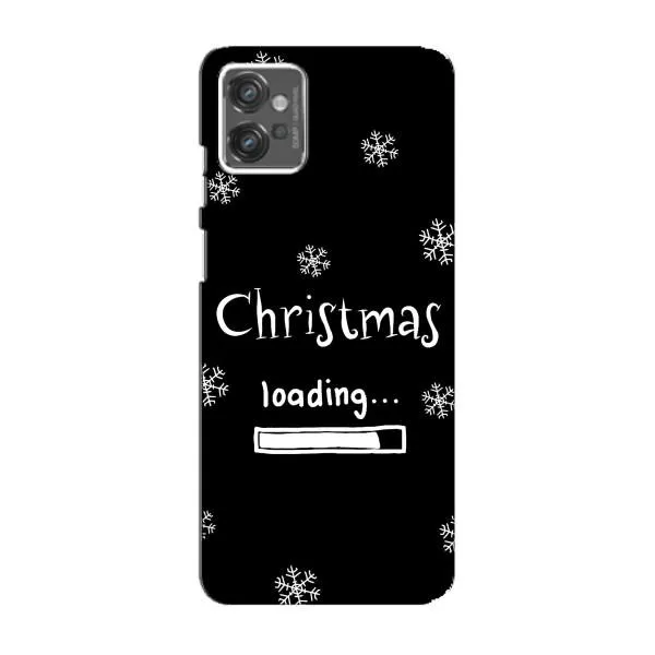 Чехол с принтом «Christmas loading» для Motorola MOTO G23