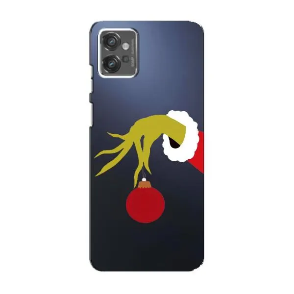 Чехол с принтом «Гринч с игрушкой» для Motorola MOTO G23