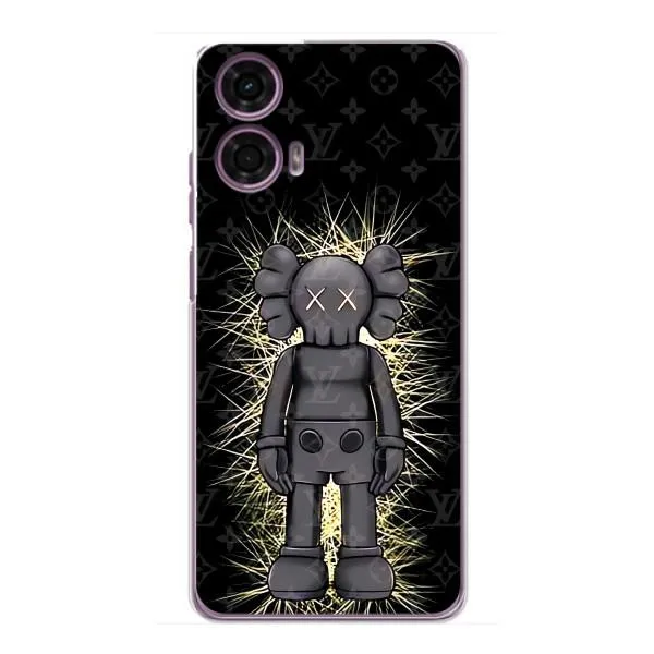 Чехол с принтом «Bearbrick LV» для Motorola MOTO G24 Power