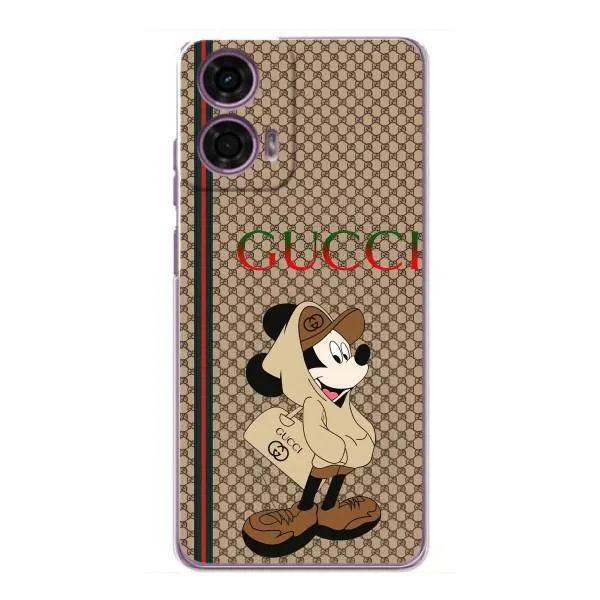 Чехол с принтом «Mickey GUCCI» для Motorola MOTO G24 Power