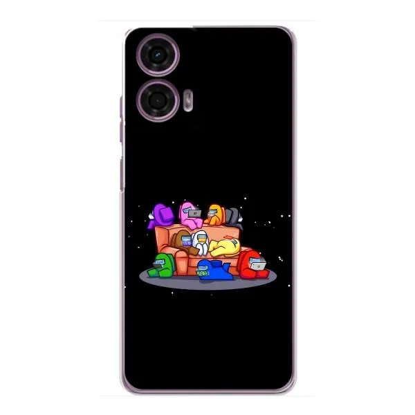 Чехол с принтом «Амонг-ас» для Motorola MOTO G24 Power