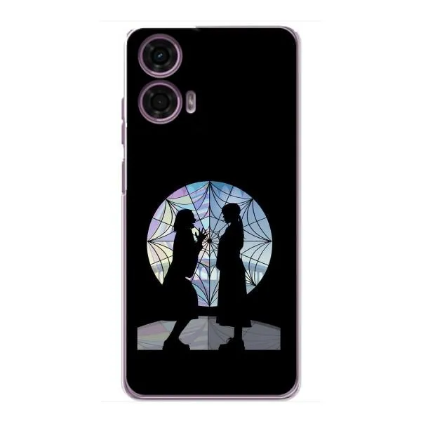 Чехол с принтом «комната Уэнздей» для Motorola MOTO G24 Power