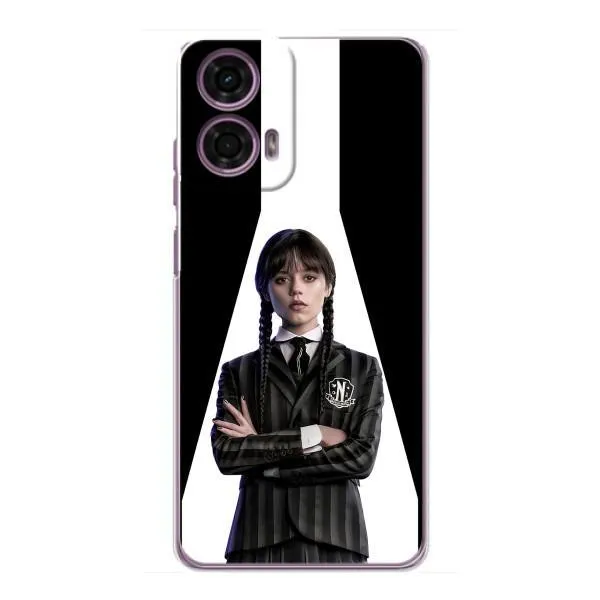 Чехол с принтом «W-Wednesday» для Motorola MOTO G24 Power