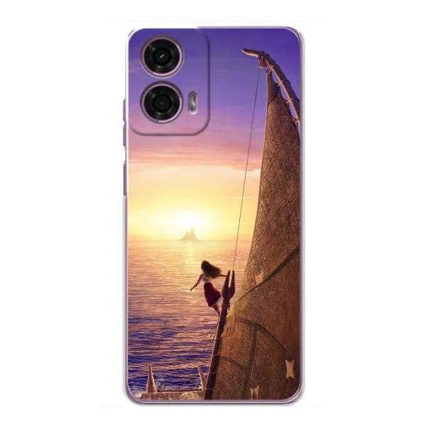 Чехол с принтом «Закат Ваяна» для Motorola MOTO G24 Power