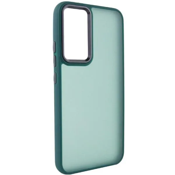 Чохол TPU+PC Lyon Frosted для Motorola Moto G24 / G04 / E14 — Зелений — фото 1