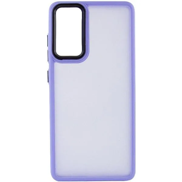 Чехол TPU+PC Lyon Frosted для Motorola Moto G24 / G04 / E14 — Фиолетовый — фото 2