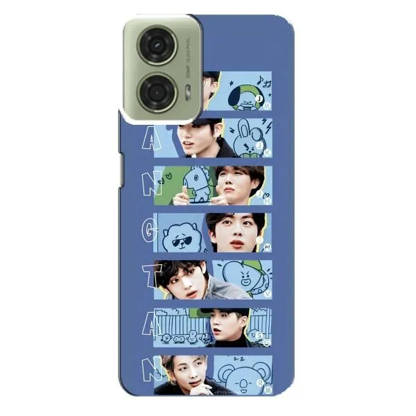 Чехол с принтом «Bangtan» для Motorola MOTO G24