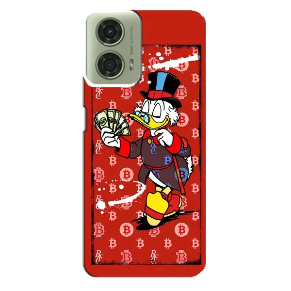 Чехол с принтом «Scrooge MagDag» для Motorola MOTO G24