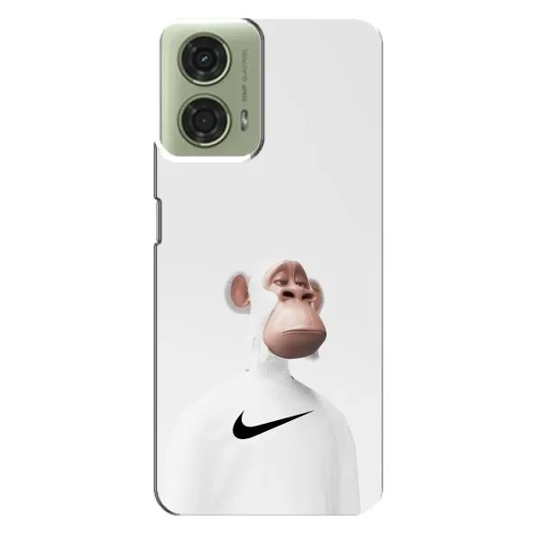 Чохол з принтом «мавпа NFT Nike» для Motorola MOTO G24