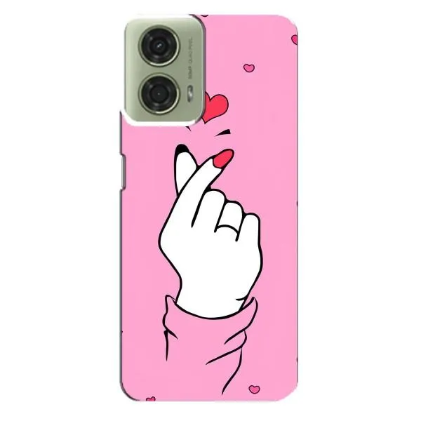 Чехол с принтом «Знак Love» для Motorola MOTO G24