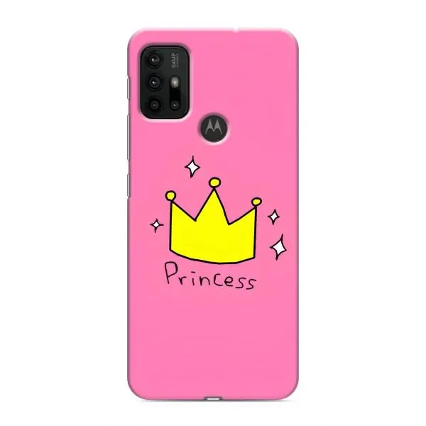 Чехол с принтом «Princess» для Motorola MOTO G30