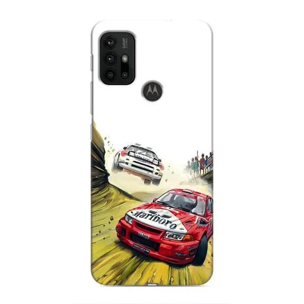 Чехол с принтом «Гоночные Тачки» для Motorola MOTO G30