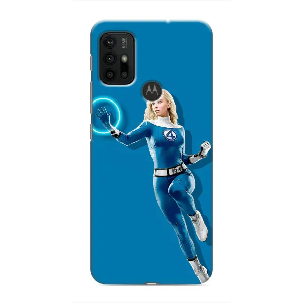Чехол с принтом «Сью Сторм полет» для Motorola MOTO G30