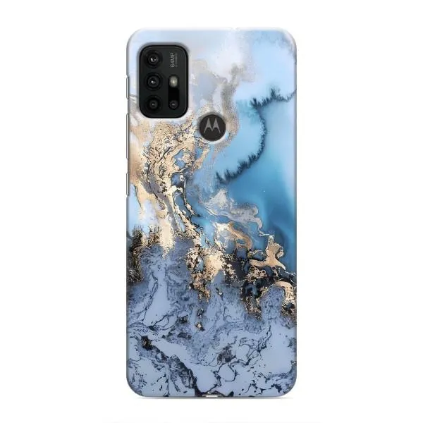Чехол с принтом «Нежный мрамор» для Motorola MOTO G30