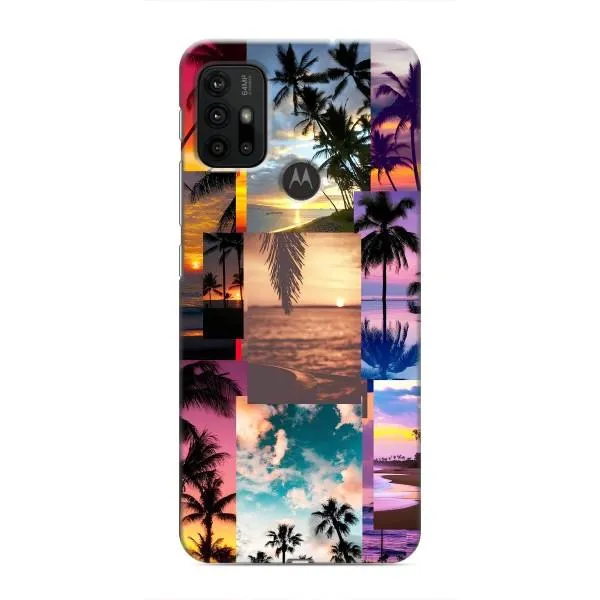 Чехол с принтом «Летний отпуск» для Motorola MOTO G30