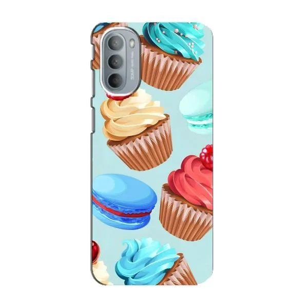Чехол с принтом «Кексики» для Motorola MOTO G31