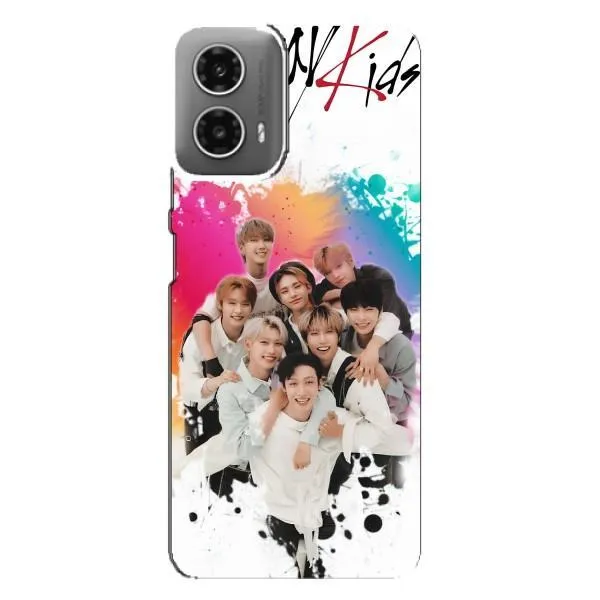 Чохол з принтом «Stray Kids» для Motorola MOTO G34