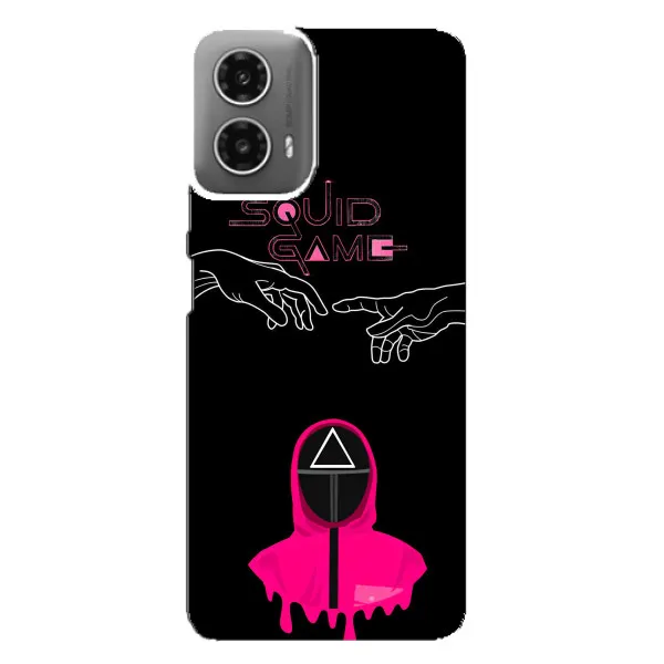 Чехол с принтом «Минимализм Игра кальмара» для Motorola MOTO G34