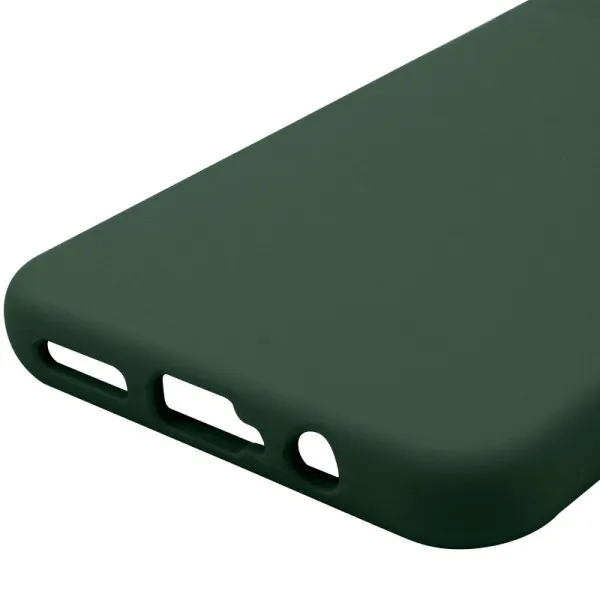 Чехол Silicone Cover Lakshmi Full Camera (AAA) для Motorola Moto G35 — Зеленый — фото 2