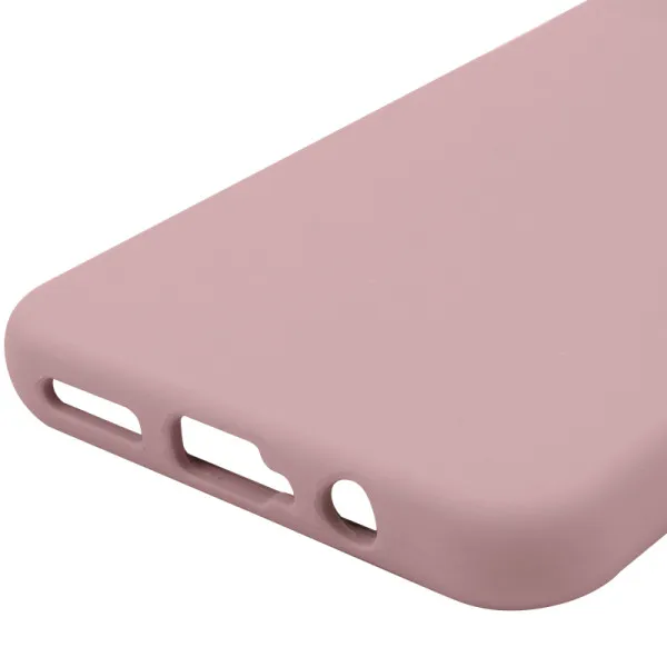 Чехол Silicone Cover Lakshmi Full Camera (AAA) для Motorola Moto G35 — Розовый — фото 2
