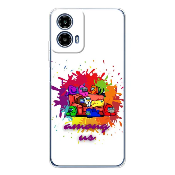 Чохол з принтом «Яскравий АмонгАс» для Motorola Moto G35