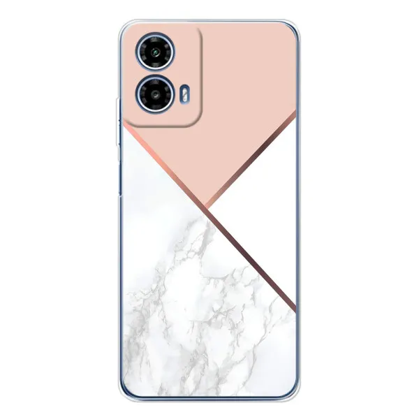 Чехол с принтом «Тройной мрамор» для Motorola Moto G35