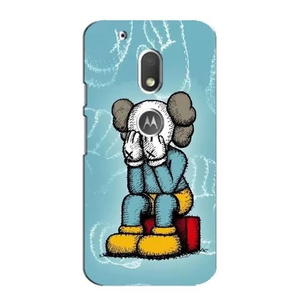 Чехол с принтом «Плач Bearbrick» для Motorola MOTO G4 Play