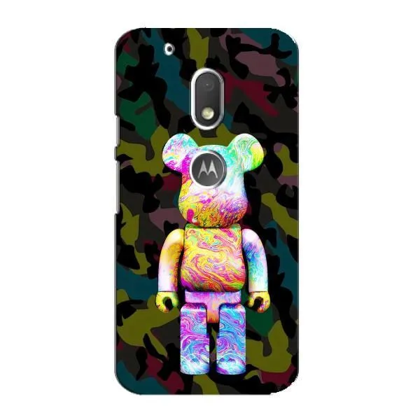 Чехол с принтом «Яркий Bearbrick» для Motorola MOTO G4 Play
