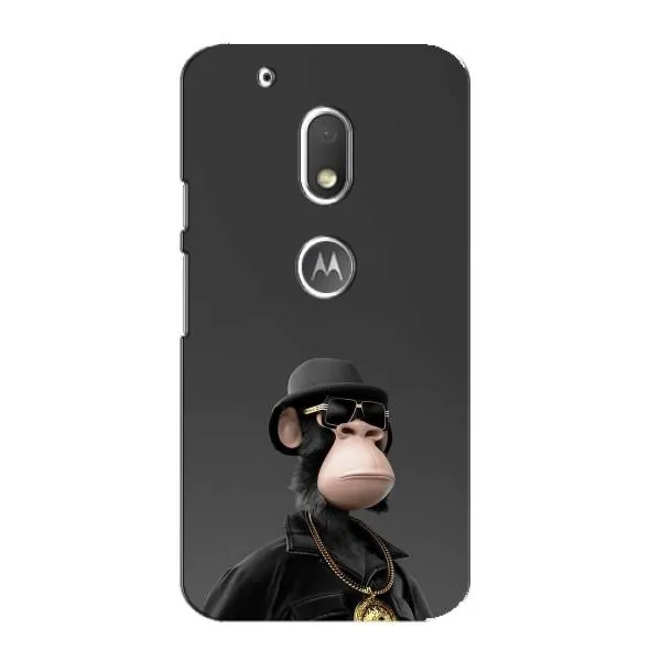 Чехол с принтом «Обезьяна NFT» для Motorola MOTO G4 Play