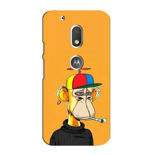 Чехол с принтом «Скучающая Обезьяна NFT» для Motorola MOTO G4 Play