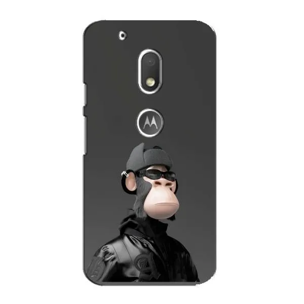 Чехол с принтом «стильная обезьяна NFT» для Motorola MOTO G4 Play