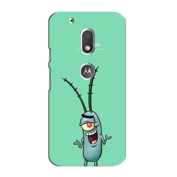 Чохол з принтом «Персонаж Планктон» для Motorola MOTO G4 Play