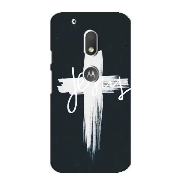 Чехол с принтом «Иисус» для Motorola MOTO G4 Play