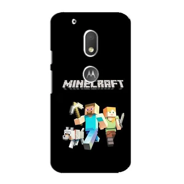 Чехол с принтом «герои Minecraft» для Motorola MOTO G4 Play Чехол с принтом «герои Minecraft» для Motorola MOTO G4 Play